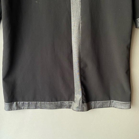 JEUNE MERE sz XL zip metallic cloak - Picture 6 of 12